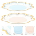 thumbnail image 4 of AURARMLET Disposable Paper Dessert Plates for Parties and Gatherings Assorted Color 20pcs, 4 of 8