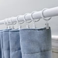 thumbnail image 4 of Lumi 1-1/4 in. Clip Rings For 3/4 in. Curtain Rods Matte Black(7-Pack), 4 of 5