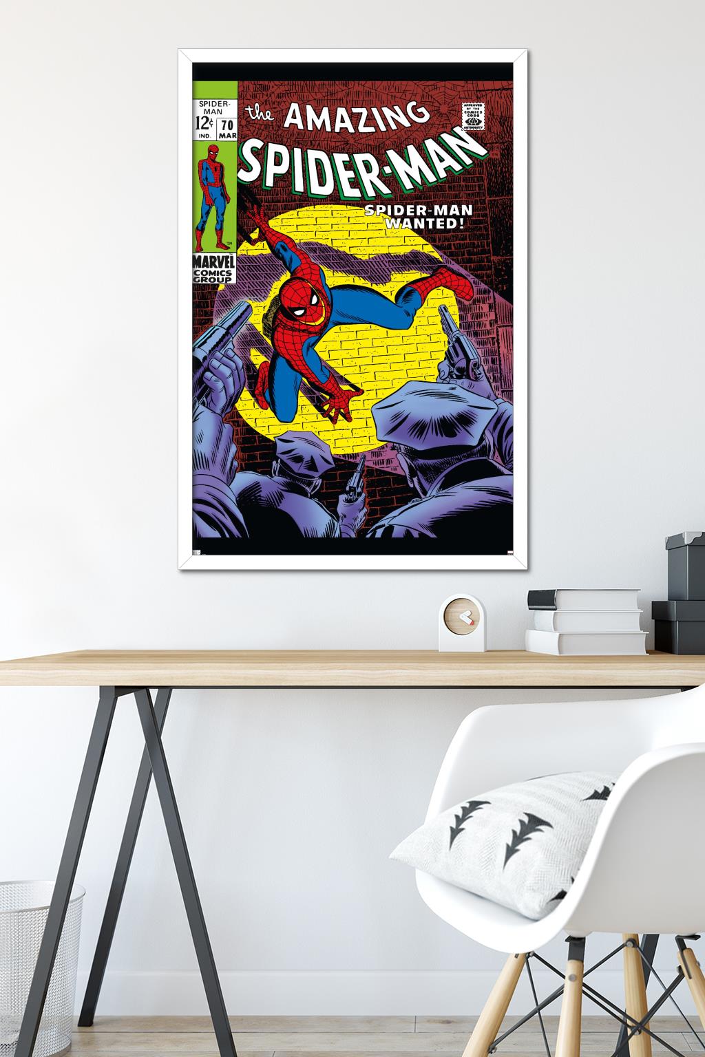 Marvel Comics - Amazing Spider-Man #70 Wall Poster, 22.375" x 34" Framed