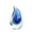 Blue, variant on Hand-Blown Murano-Style Glass Sculpture Decor Statue and Figurine - Wonderful Gift, Blue