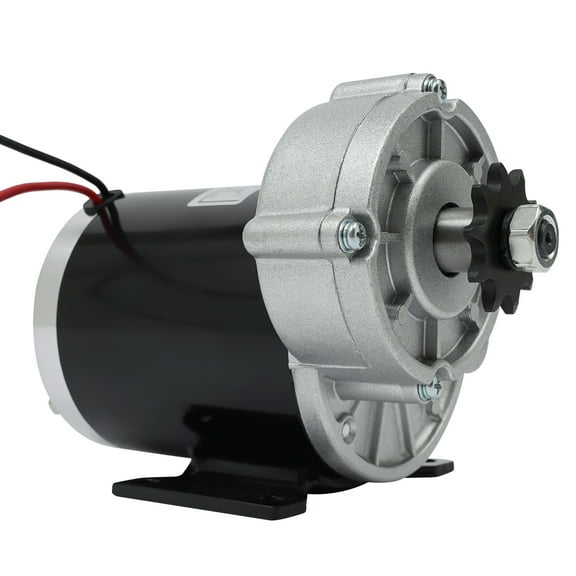 Wildnix 600W Gear Reduction Electric Motor for E-Bikes, 24VDC Brushed DC Motor, High Torque, 1:6.67 Reduction Ratio, 440-551 lbs Load Capacity