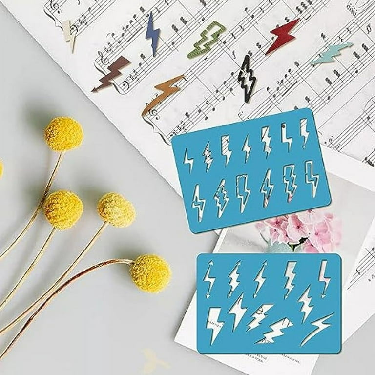 2 Styles Lightning Bolt Stencil Jewelry Shape Template Reusable Thunderbolt Leather Earring Templates Weather Design Stencils for Bracelets Earrings Crafts Making Painting 3.5 x 5.1 2-styles-lightning-bolt-stencil-jewelry-shape-template-reusable-thunderbolt-leather-earring-templates-weather-design-stencils-for-bracelets-earrings-crafts-making-painting-3-5-x-5-1-walmart-com