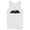 White, variant on Men's Batman Caped Crusader Silhouette  Tank Top White X Large