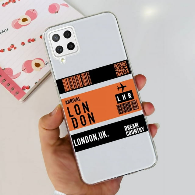 For Samsung Galaxy A22 Case F22 M22 Colorful Painted Cover Clear Silicone Soft Slim Phone Case For Samsung M22 F22 A 22 5G Shell 643 For Galaxy A22 4G