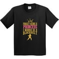 thumbnail image 3 of Inktastic Karate Princess Girls Martial Arts Youth T-Shirt, 3 of 5