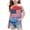 Black, variant on Boys Girls Kids Loose Fit Crew Neck T-Shirt Patriotic Print Short Sleeve Casual Top Camouflage 9-10 Years
