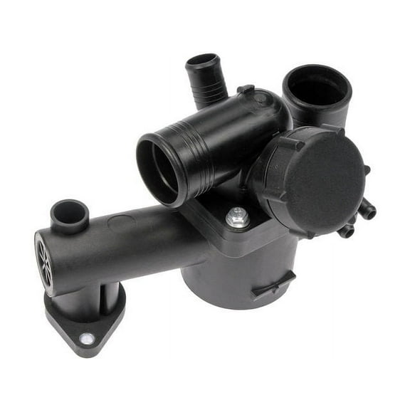 Engine Coolant Thermostat Housing Assembly - Compatible with 2003 - 2006 Lincoln LS 3.9L V8 2004 2005