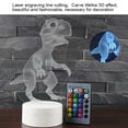 thumbnail image 2 of Luz de noche 3D colorida de la serie Dinosaur, lámpara de mesa de regalo creativa (C), 2 of 4