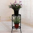 thumbnail image 3 of Two-Layer Elegant Metal Plant Stand Shelf Potted Plant Holder Modern Tall Plant Pot Stands for Indoo, 3 of 5