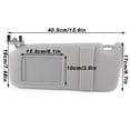 thumbnail image 2 of BFY Gray Car Sun Visor Sunshield Left Side For 2007-2011 Toyota Camry Without Sunroof, 2 of 8