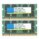 thumbnail image 1 of 2 Pack Xiede DDR2 1GB 800MHz PC2-6400 1.8V Memory Module, Fully Compatible with Laptops, 1 of 4