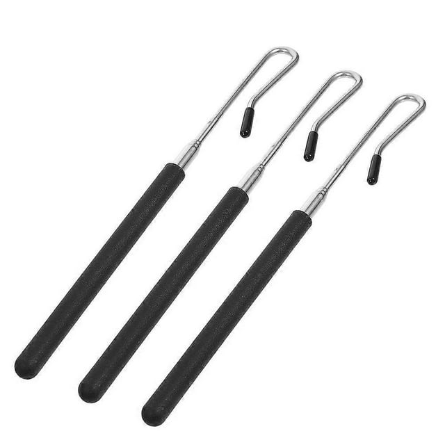 3pcs Half-Body Puppet Manipulation Rods For Hand Puppet Performance Adjustable Control Sticks For Puppetry Essential Hand Puppet Accessories For Arm M