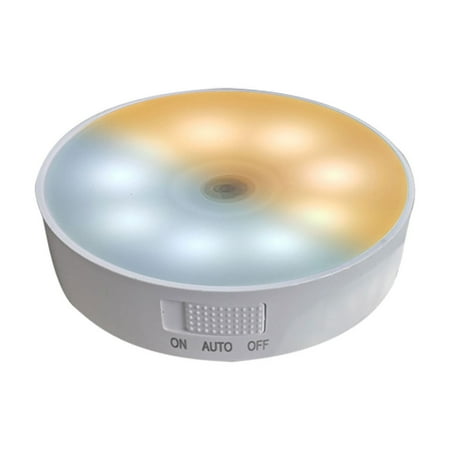 

Night Lights Clearance! Fenull Light-Controlled Night Light Dual-Color Sensor Little Night Light 1X Human Body Sensor Night Light