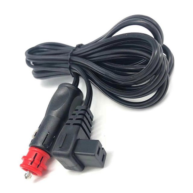 2M Cable Connection Line Durable Premium Cigarette Plug Adaptor Cord for Kemin Refrigerator Compressor Cool Box Mini Fridge
