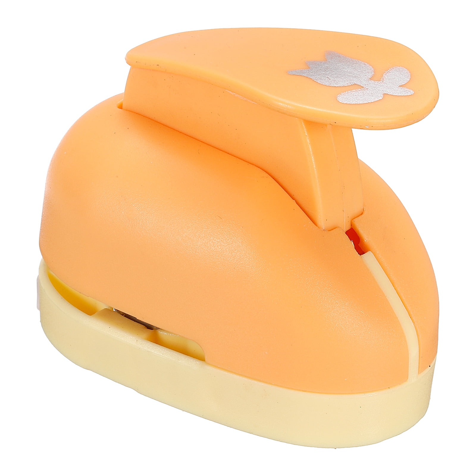 Uxcell 1.7" x 2.8" Paper Punch Shapes Mini Hole Puncher Rose Shape for DIY Craft Supplies