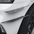 thumbnail image 4 of Pare-Chocs avant Universel pour Voiture, Lot de 4 Ailettes de Combat Douces Auto-Spoiler Auto, 4 of 8