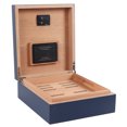 thumbnail image 2 of Humidor De Cigarros, Gabinete De Humidificador De Regalo De Almacenamiento De Doble Capa De Cedro Español Con Humidificador De Higrómetro Electrónico Para Almacenar Artículos ANGGREK Otros, 2 of 8