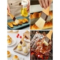 thumbnail image 7 of Pastry Brush-Basting Brush for Cooking,2 Pc Boar Bristles Food Brush for BBQ,Beech Wooden Handle Butter Brush for Baking/Spreading Marinade/Sauce/Oil/Egg/Kitchen Brushes for Cooking(1.5/2 inch), 7 of 7