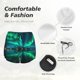 thumbnail image 4 of Balery Northern Lights Pantalones cortos deportivos para mujer con forro y dos bolsillos, elásticos, para entrenamiento, gimnasio, yoga-Large, 4 of 7