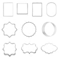 thumbnail image 1 of Cookie Cutter Set Cookie 10 Piece Set of Cookie Cutters Shaped Cookie Non Stick Dough Stainless Baking Cookie Cutting Tool Biscuit Mold, Baking Cutter, Pastry Mold, Dough Cutter, Stainless Steel Cook, 1 of 5