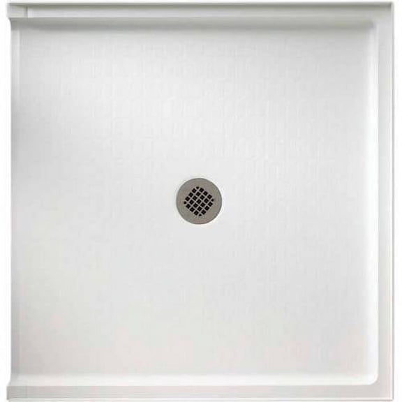 Swan FTS-3738-010 38" x 37" Veritek Shower Base (Drain Included), Available in Various Colors