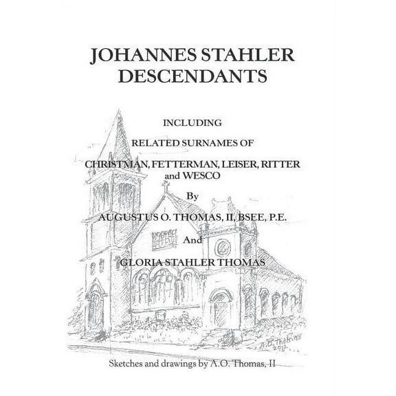 Johannes Stahler Descendants (Hardcover)