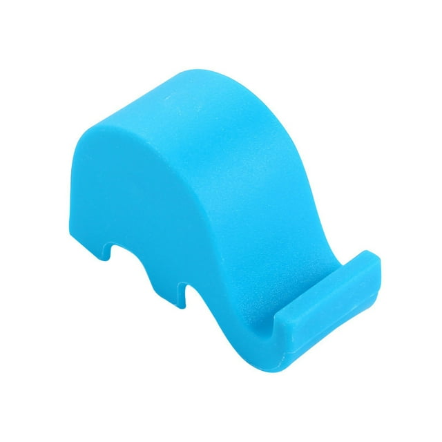 Elephant Cell Phone Holder Cell Phone Holder For Desk Phone Holder Cute Elephant Cell Phone Stand Plastic Phone Holder For Desk Home Office Birthday GiftBlue