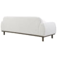 thumbnail image 5 of Furniture of America Ellita Mid-Century Modern Chenille OEKO-TEX Certified Sofa with Faux Fur Pillows, Oat, 5 of 13