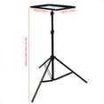thumbnail image 2 of Laptop Projector Tripod Stand Adjustable Tall 27" to 74" DJ Equipment Holder, 2 of 10