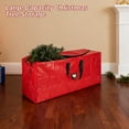 thumbnail image 3 of YARRAMATE Christmas Tree Storage Bag, Fits Up to 7.5 ft Artificial Disassembled Christmas Trees, Water and Moisture Resistant PE Storage Bag, 3 of 12