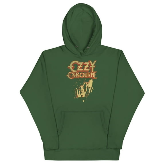 Ozzy Osbourne - Late 80s Vintage Ozzy Classic Unisex Hoodie - Black - Small