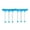 Blue, variant on Stick Catching Game Upgraded Drop Stick Game Coordination Training Toy Hand Eye Coordination Reaction Training Toy Suitable For Children And Adults' Drop Catch Toddler Sensory Family Finger Puppets