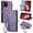 Purple, variant on ETFAST Wallet Leather Phone Case For iPhone 16 Pro Max 15 Pro Max  15Plus 14ProMax 13 12 11 X XR XsMax Multi Card Zipper Phone case