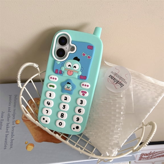 3D Cartoon Soft Phone Case for iPhone 17 16 15 14 13 Shockproof Back Cover