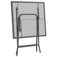 thumbnail image 6 of vidaXL 3 Piece Patio Dining Set Expanded Metal Mesh Anthracite, 6 of 12