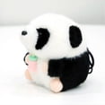 thumbnail image 2 of Plush Panda Keychain Pendant with Baby Bottle Stylish Backpack Keyrings Pendant for Kid Boy Girl Women Men, 2 of 5