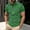 #293-Green, variant on Handshe Men's St.Patrick's Day Print Shirt, Short Sleeve Button-Up Collar for Holiday Celebration and Casual Wear