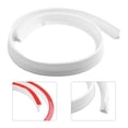 thumbnail image 2 of 59.06inch Flexible Water Stopper Shower Barrier Silicone Floor Retaining Strip Dry and Wet Separation Silicone Bathroom Water Stopper Blocker(White), 2 of 14