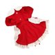 thumbnail image 4 of Ropa para perros Primavera y verano Falda de encaje Lori Falda de pastel Dulce linda para mascotas Falda para gatos, 4 of 6