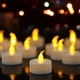 thumbnail image 3 of Paquete de 24 velas LED sin llama, luz blanca cálida, funciona con pilas, larga duración, ideal para bodas, fiestas y decoración del hogar., 3 of 5