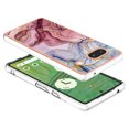 thumbnail image 3 of Nalacover for Google Pixel 7A Marble Pattern Slim Case Compatible with MagSafe Wireless Charging, Soft Silicone/TPU Shockproof Non-Yellowing Lightweight Protective Cover for Google Pixel 7A, Rose, 3 of 11
