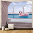 thumbnail image 2 of Tapestry Landscape para pared de piscina, 150 x 130 cm, microtela, 2 of 2