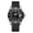 MY-H3-2QZ Black Waffle Strap, variant on Men's Watch - Men's Dive Watch with Japan Quartz Movement, 200m Water Resistance, Luminous Dial for Men, 41mm Black Timepiece