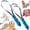 #AB, variant on Dual Sided Shedding Blade for Dogs Stainless Steel Hair Remover for Loose Fur(#A)