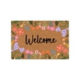 thumbnail image 2 of Spring Floral Outdoor Doormat Artificial Coir Entry Mat | Non-Slip Rubber Backing Grip | Sturdy Weather-Resistant Floor Mat for Front Door, Patio, Indoor or Outdoor Use, 2 of 6