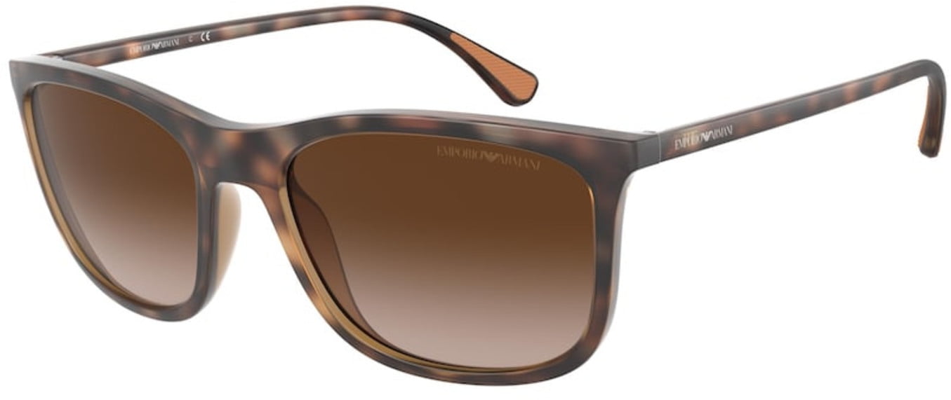 Sunglasses Emporio Armani EA 4155 508913 Matte Havana - Walmart.com