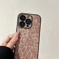 thumbnail image 6 of Allytechgroup Compatible with iPhone 14 Pro Case for Women Girls, Slim Fit Leopard Print Pattern Shockproof Anti-Scratch Protection Bumper Phone Case for iPhone 14 Pro Case, Black, 6 of 7