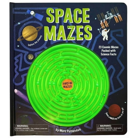 Space Mazes: Featuring 3D Maze Game, (Hardcover)