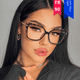 thumbnail image 4 of Gafas cuadradas lisas, montura de gafas para mujer, montura de gafas con protección contra la luz azul, marco de fotos, 4 of 5