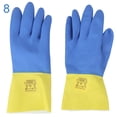 thumbnail image 2 of Guantes Resistentes A Productos Químicos Jadeshay de Látex para Trabajo, 2 of 8